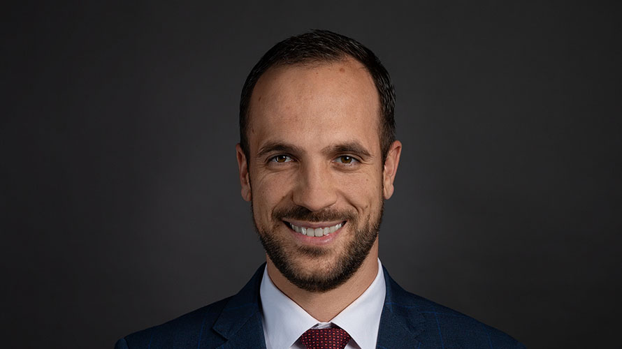 Portrait shot of Stefan Eppenberger, equity and commodity strategist